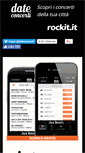 Mobile Screenshot of dateconcerti.com